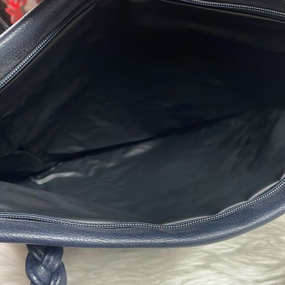 Robert-Lyn Creations Tapestry Handbag, Blue with Southwestern Design, NWT - Picture 6 of 7